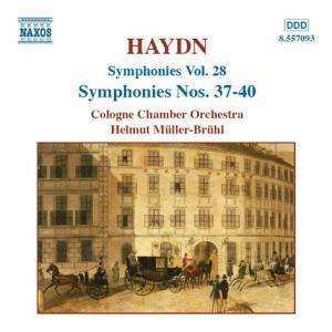 Joseph Haydn: Symphonies Vol. 28 (Symphonies Nos. 37-40)