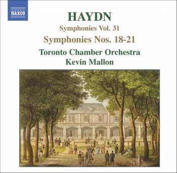 Album Joseph Haydn: Symphonies Vol. 31 - Symphonies Nos. 18-21