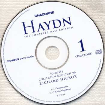 8CD/Box Set Joseph Haydn: The Complete Mass Edition 276120
