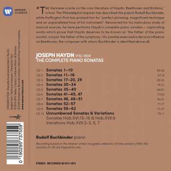 10CD Joseph Haydn: The Complete Piano Sonatas 46851