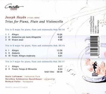 CD Joseph Haydn: Trios For Piano, Flute & Violonello 290802