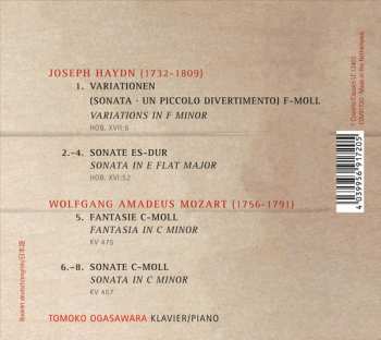 CD Joseph Haydn: Variations In F Minor; Sonata In E Flat Major: Fantasia And Sonata In C Minor 329667