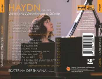 2CD Joseph Haydn: Variations & Pieces For Piano 105780