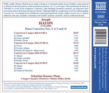 CD Joseph Haydn: Piano Concertos Nos. 3, 4, 9 And 11 441123