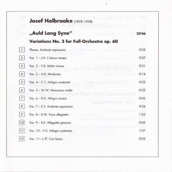 CD Joseph Holbrooke: Violin Concerto »The Grasshopper« • The Raven • Auld Lang Syne 149179