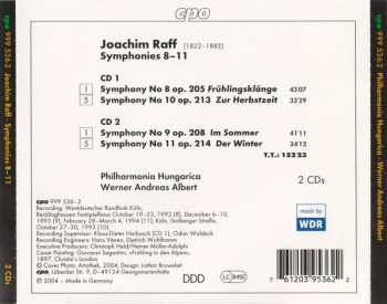 2CD Joseph Joachim Raff: Symphonies 8-11 »Four Seasons« 117247