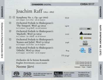 SACD Joseph Joachim Raff: Symphony No. 2 - Four Shakespeare Preludes 330438