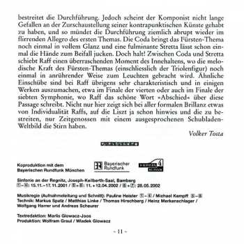 CD Joseph Joachim Raff: Symphony No. 4 - Overtures «Benedetto Marcello» · «Dame Kobold» · «Die Parole» 333147