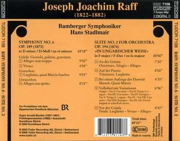 CD Joseph Joachim Raff: Symphony No. 6 - Suite No. 2 "In Ungarischer Weise" 149050