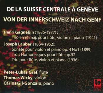 Joseph Lauber: Violinsonate Op.4 Nr.1