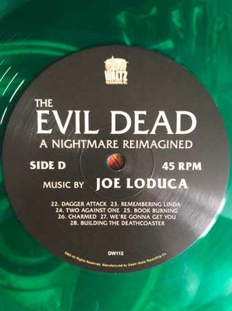 2LP Joseph LoDuca: The Evil Dead (A Nightmare Reimagined) LTD | CLR 419950