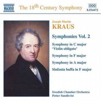 Album Joseph Martin Kraus: Samtliga Symfonier, Vol. 2, Fyra Symfonier