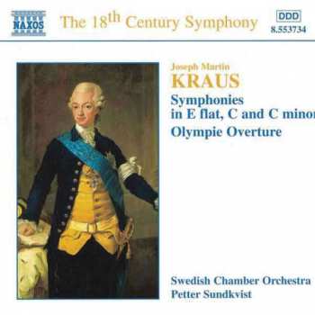 Album Joseph Martin Kraus: Tre Symfonier / Uvertyr Till Olympie