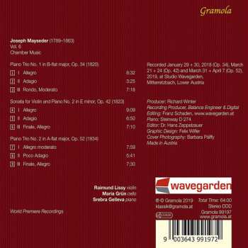 CD Joseph Mayseder: Kammermusik Vol. 6 179707