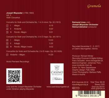 CD Joseph Mayseder: Violinkonzerte 123471