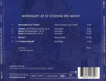 CD Joseph Nolan: Midnight At St Etienne Du Mont 321230