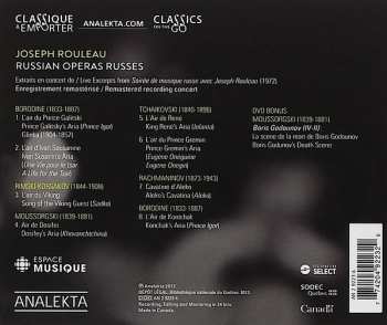 CD/DVD Joseph Rouleau: Russian Operas = Operas Russes 464716