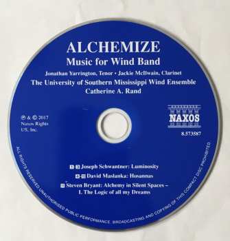 CD Joseph Schwantner: Alchemize 114652