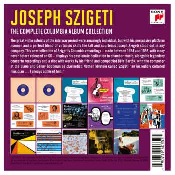 17CD/Box Set Joseph Szigeti: The Complete Columbia Album Collection 436090