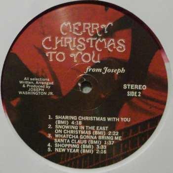 LP Joseph Washington, Jr.: Merry Christmas To You From Joseph CLR 88671