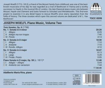 CD Joseph Woelfl: Piano Music, Volume Two 112648