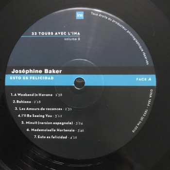 LP Josephine Baker: Esto Es Felicidad LTD | NUM