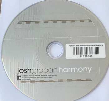 CD Josh Groban: Harmony DIGI 388479