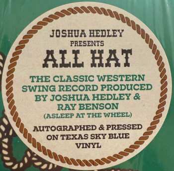 LP Joshua Hedley: All Hat CLR