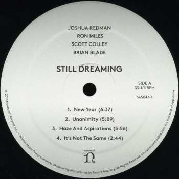 LP Joshua Redman: Still Dreaming  271702
