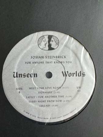 LP Josiah Steinbrick: For Anyone That Knows You 501368