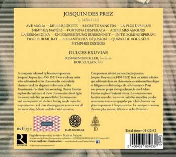CD Josquin Des Prés: Adieu Mes Amours 185575