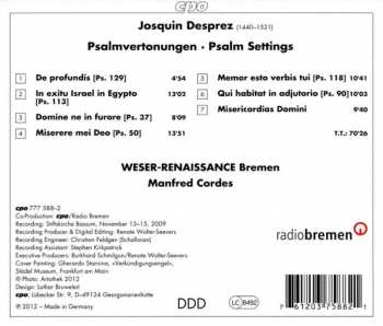 CD Josquin Des Prés: De Profundis 291212