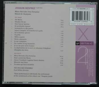 2CD Josquin Des Prés: Missa Hercules Dux Ferrariae. Motets  47158