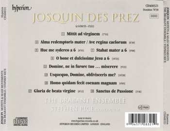CD Josquin Des Prés: Motets & Mass Movements 194321
