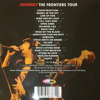 CD Journey: The Frontiers Tour 389019