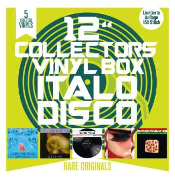 Jow-martinelli-city-o Yellow: 12" Collector S Vinyl Box: Italo Disco