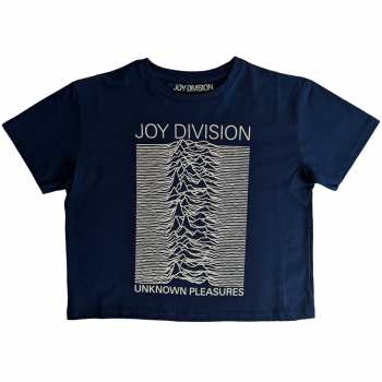 Merch Joy Division: Dámské Crop Top Unknown Pleasures