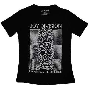 Merch Joy Division: Joy Division Ladies T-shirt: Unknown Pleasures Fp (x-large) XL