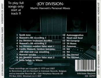 CD Joy Division: Martin Hannett's Personal Mixes