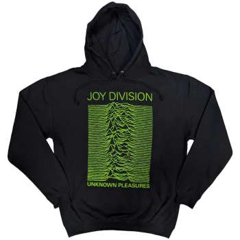Merch Joy Division: Joy Division Unisex Pullover Hoodie: Unknown Pleasures Fp (large) L