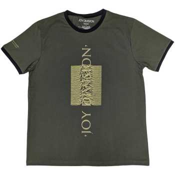 Merch Joy Division: Joy Division Unisex Ringer T-shirt: Blended Pulse (small) S