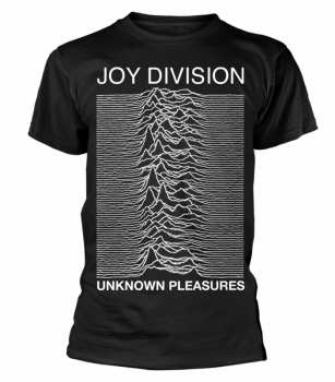 Merch Joy Division: Tričko Unknown Pleasures (black) S