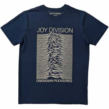 Merch Joy Division: Joy Division Unisex T-shirt: Unknown Pleasures Fp (medium) M