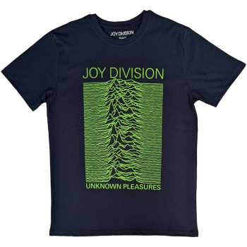 Merch Joy Division: Joy Division Unisex T-shirt: Unknown Pleasures Fp (medium) M