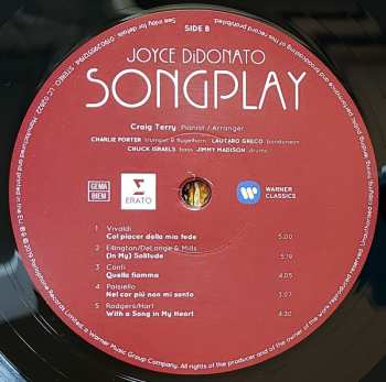 LP Joyce DiDonato: Songplay 492981