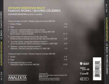 CD Johann Sebastian Bach: Famous Works 453123