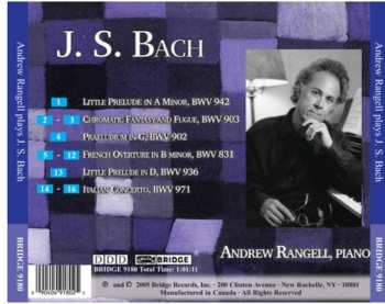 CD Johann Sebastian Bach: French Overture In B Minor, Little Prelude & Other Keyboard Works 459307