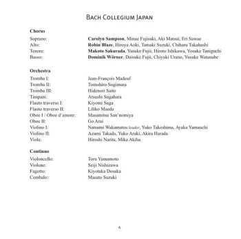SACD Johann Sebastian Bach: Secular Cantatas, Vol. 10 'Cantatas Of Contentment' (BWV 30a, 204) 458774