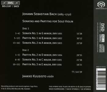 2CD Johann Sebastian Bach: The Sonatas & Partitas 484902