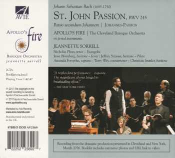 2CD Johann Sebastian Bach: St. John Passion, BWV 245 436973